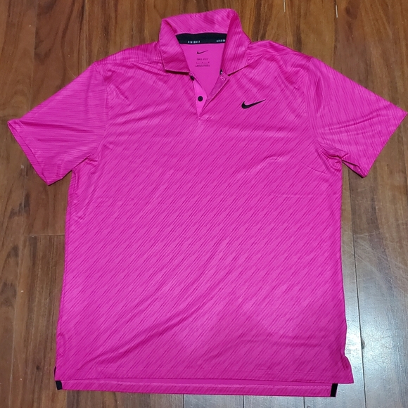 Nike Dry-Fit Vapor Engineered Golf Polo Shirt Mens Size Large - Picture 2 of 4